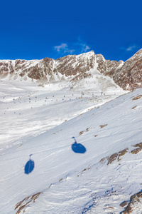 索道阴影hochgurgl 奥地利