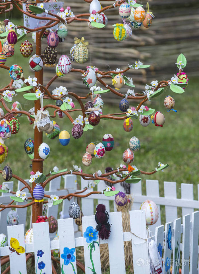 复活节装饰概念
