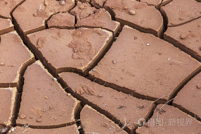 干旱.干燥的湖底.干旱的干枯土地.干裂隙干旱土壤.