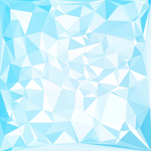 蓝色的多边形马赛克背景 创意设计模板