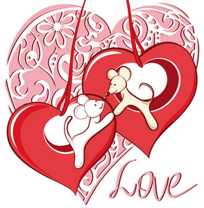 老鼠爱大米图片