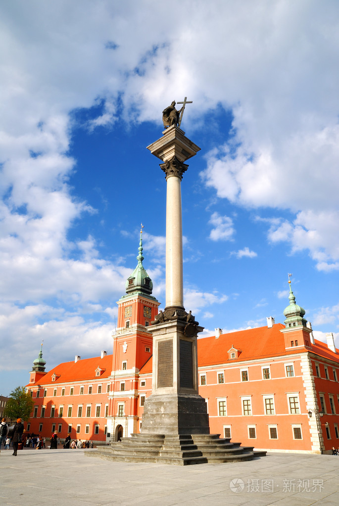 国王城堡中的华沙旧城