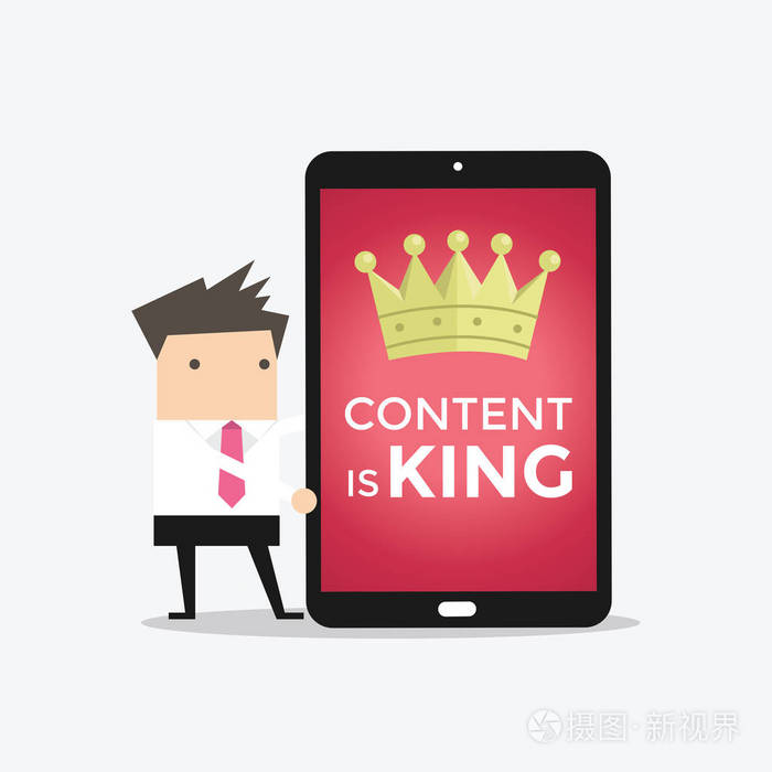商家用 tablet 词内容是王, seo 搜索引擎优化和内容营销理念