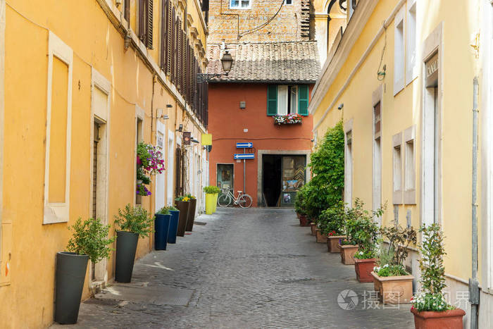 在罗马,意大利舒适街