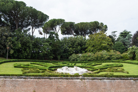 梵蒂冈花园 罗马
