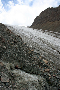 吉尔吉斯斯坦是 ak shyrak 地区，天山山脉，