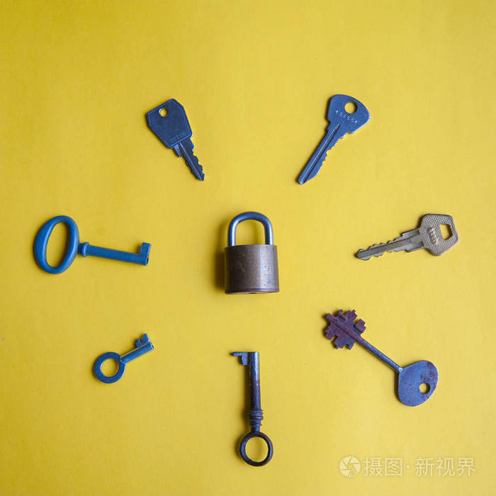 一个锁和许多钥匙