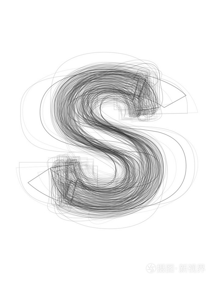 粗略小写字母"s照片-正版商用图片06m6vl-摄图新视界