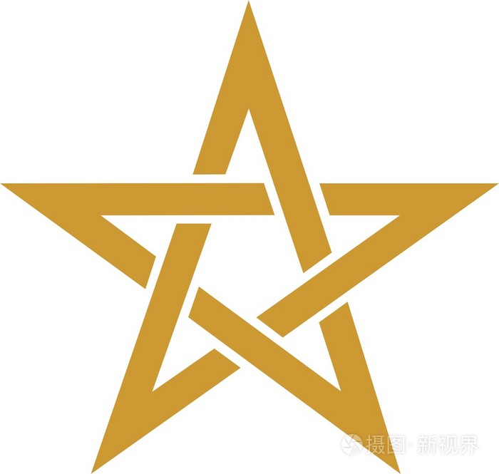 五角星-黄金比率