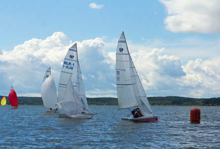 帆船赛的类中的 em sc 2013。白俄罗斯