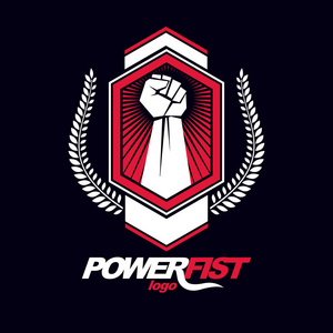 最佳的战斗机载体标志, 胜利概念照片