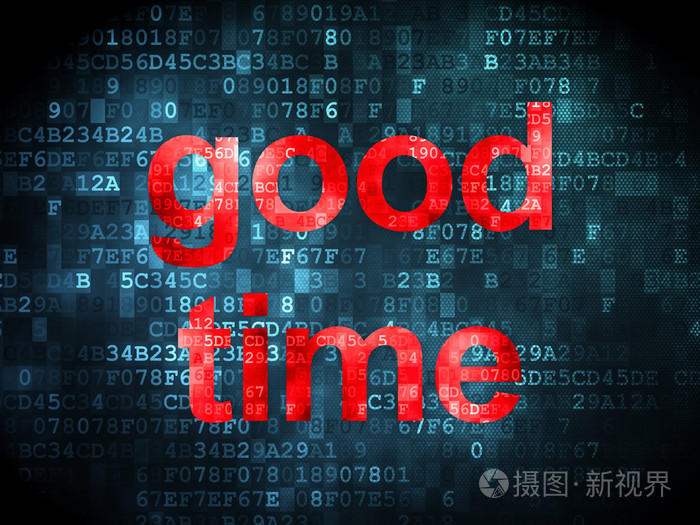 时间轴的概念数字背景的好时机