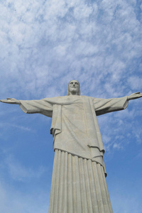 基督救世主雕像, 在科尔科瓦多山, 里约热内卢, 巴西照片