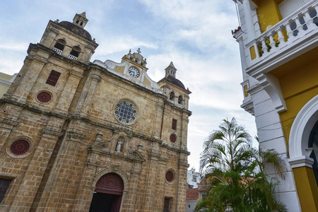 圣佩德罗克拉教堂，在哥伦比亚的卡塔赫纳