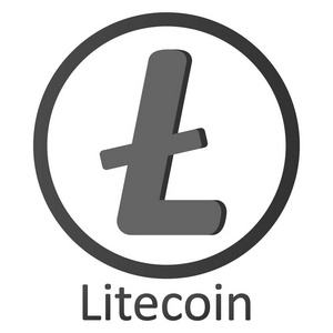 Litecoin 标记白色