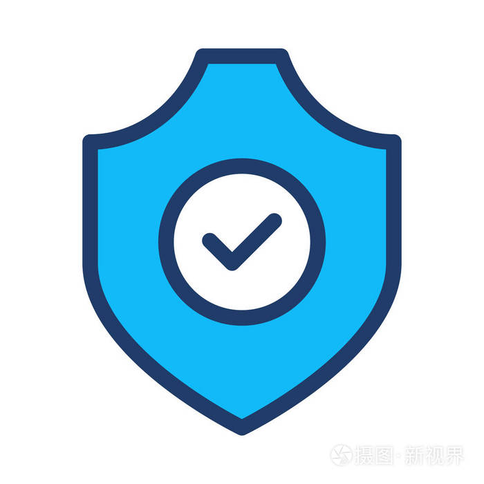 盾牌图标矢量图