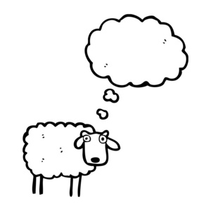 羊的思想泡泡