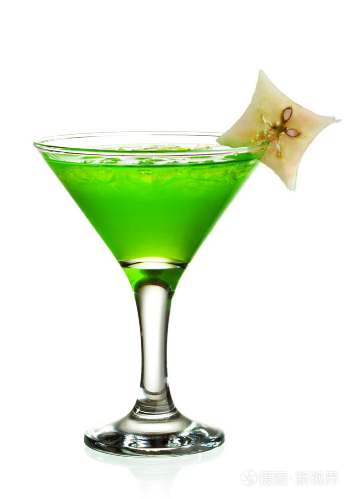 绿色鸡尾酒