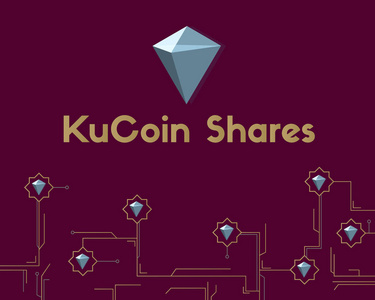 Kucoin 共享 cryptocurrency 电路背景