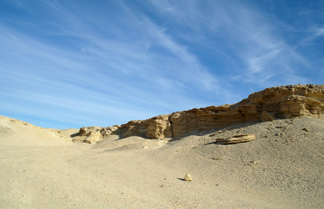 石头和埃及沙漠