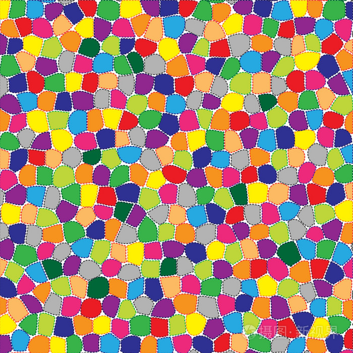 多彩马赛克背景