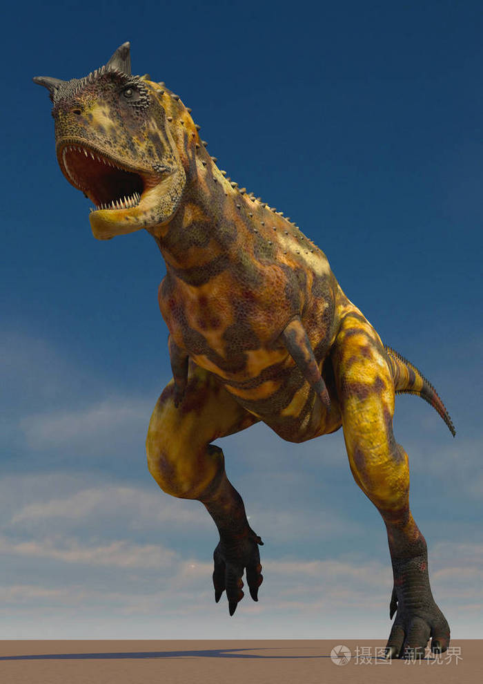 食肉恐龙的形象3d 插图照片-正版商用图片06p4pg-摄图新视界