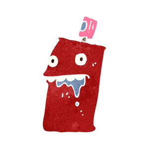 漫画卡通喷雾可以图片