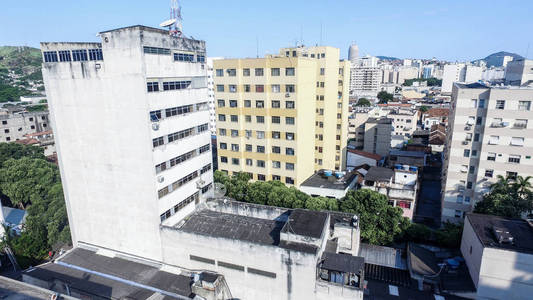 尼泰罗伊城市的建筑背景, 鸟瞰图