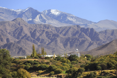 Mountain village Cachi, Valles Calchaques, Salta, Northern Arg