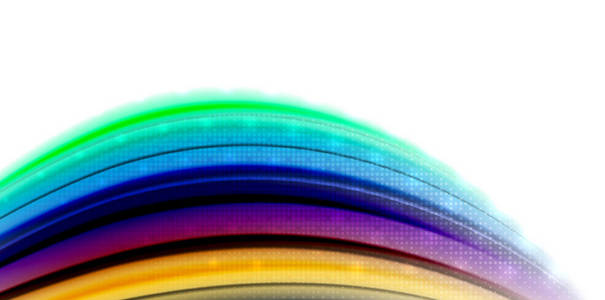 抽象流运动波, 液体颜色混合, 矢量抽象背景