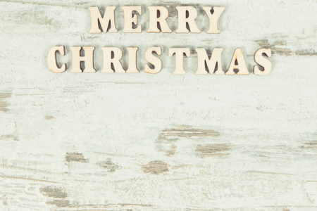 在乡村的棋盘上题词圣诞快乐, 节日时间的概念, 文本或铭文的地方