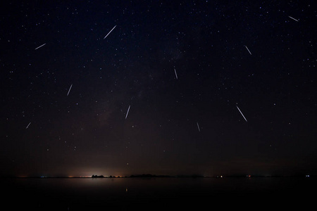 天空与星在湖