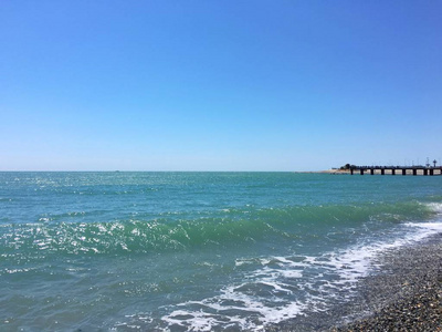 在黑海海岸