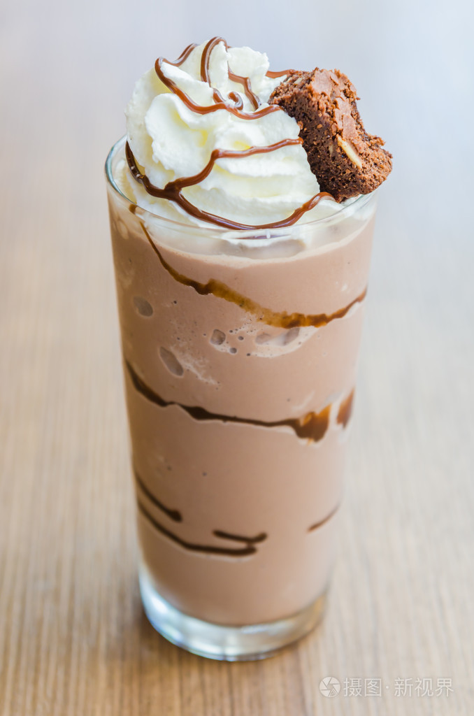 巧克力冰沙