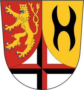 徽章 Altenkirchen 区。德国