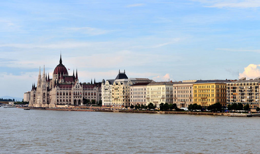 布达佩斯市中心全景