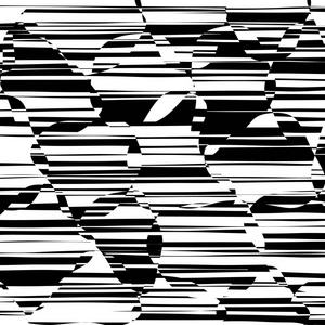 抽象线设计黑白条纹向量图片