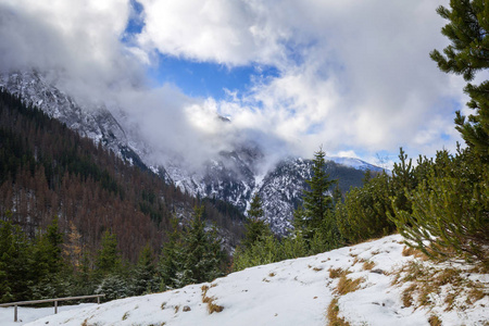 波兰 Tatra 山脉冬季小径