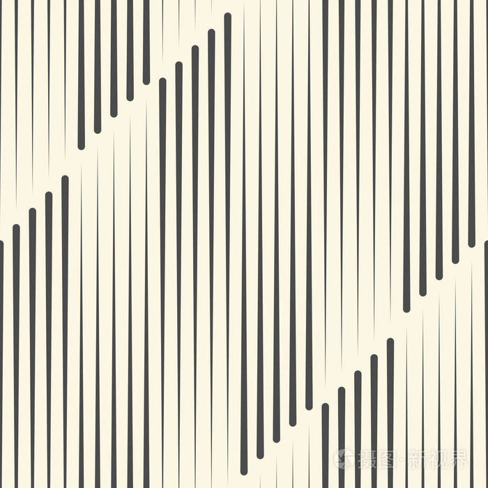 无缝垂直线图案矢量单色背景ge