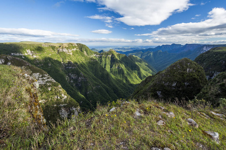 黑山峡谷, 南巴西