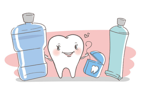 牙齿与牙科概念