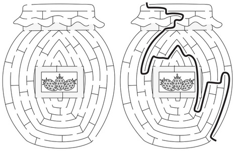 轻松草莓果酱迷宫