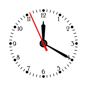 面时钟时钟面矢量图照片