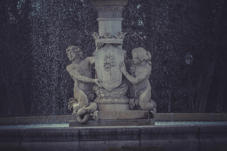 雷蒂罗公园的喷泉