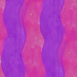 美国古代装饰画美国炫彩花纹紫色扫管笏