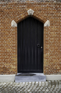 老门在布鲁日, 老中世纪房子的门