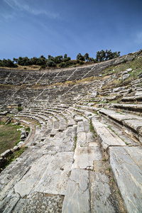在土耳其 aydin nysa 古代城市的露天剧场