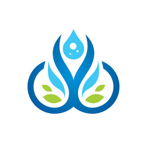 纯净水标志图片-纯净水标志素材-纯净水标志插画-摄图新视界