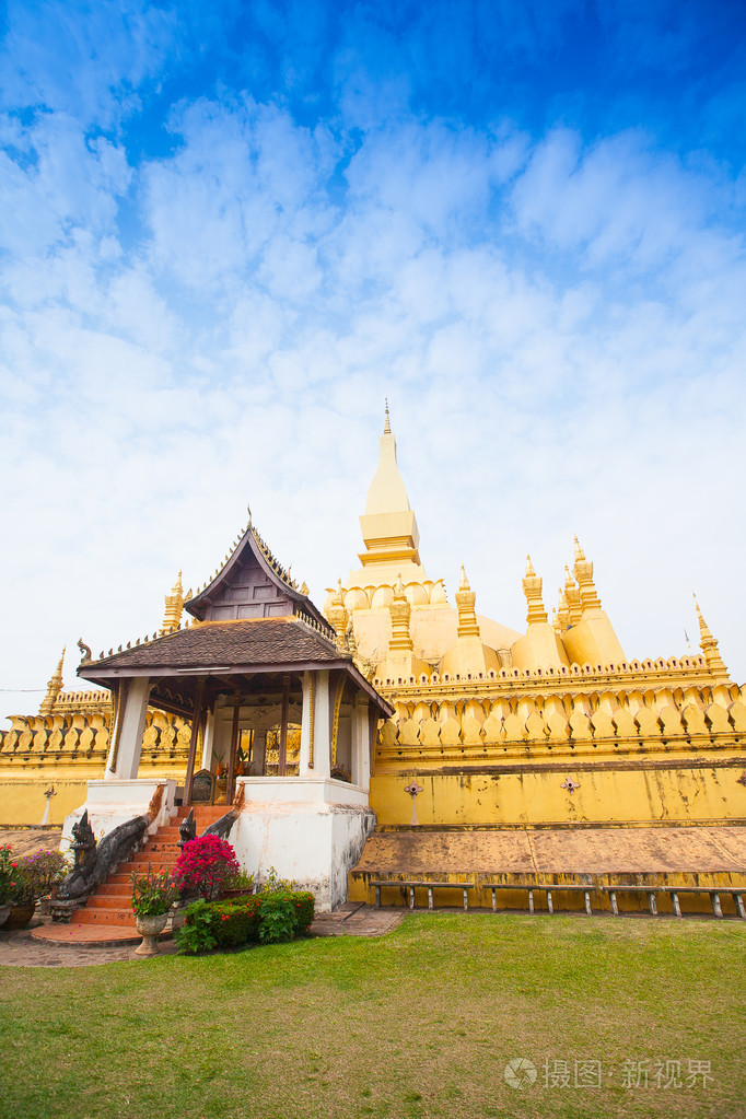 金寺塔銮在老挝万象