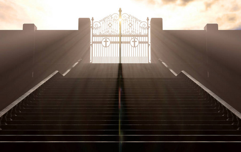 通往天堂的阶梯图片